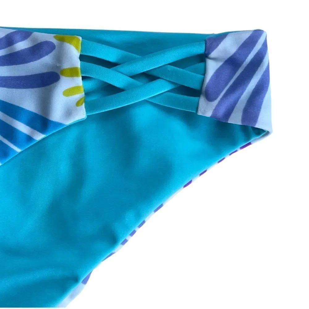 Land’s EndFloral Reversible Bikini Bottom XS 0-2